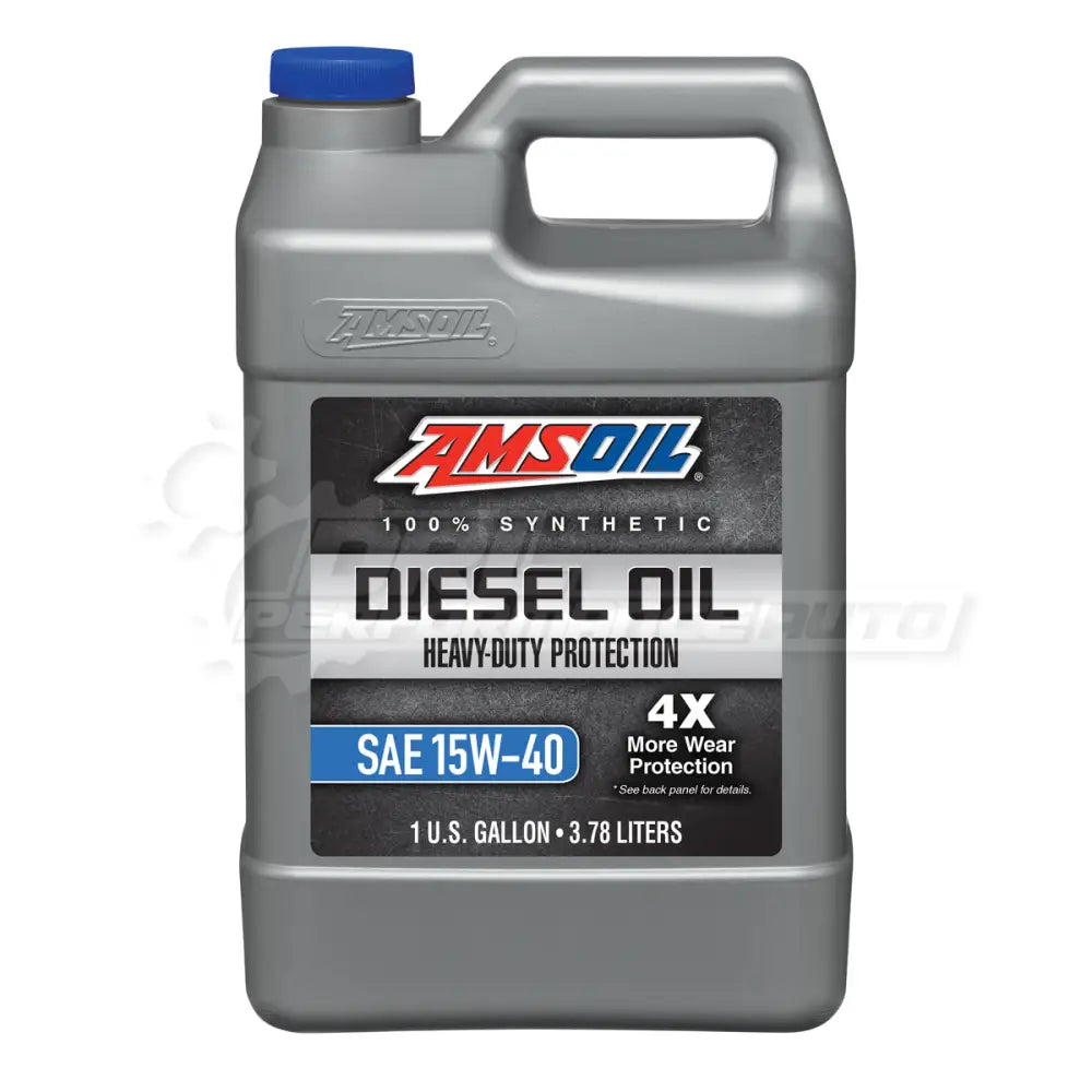 Amsoil 15W-40 Heavy-Duty 100% Synthetic Diesel Oil Gallon Engine