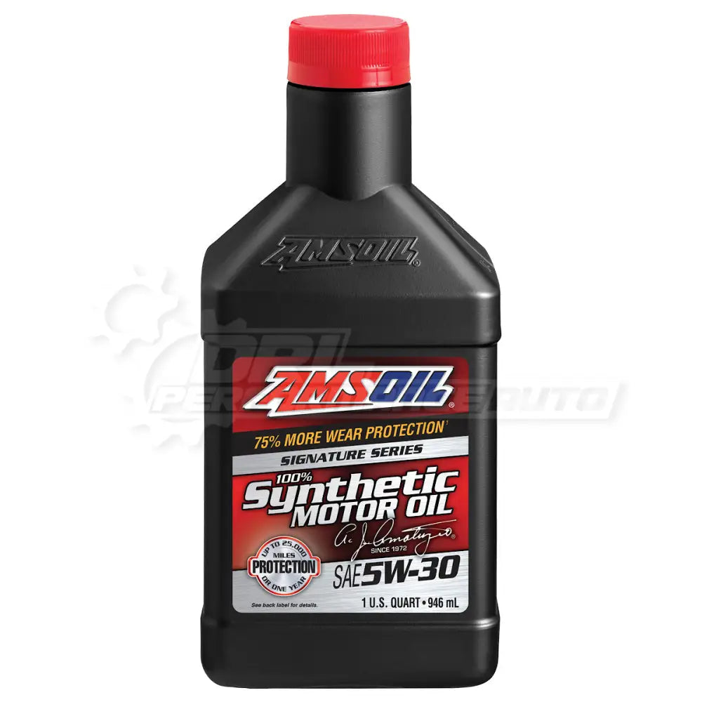 Amsoil Signature Series 5W-30 100% Synthetic Motor Oil Quart Engine