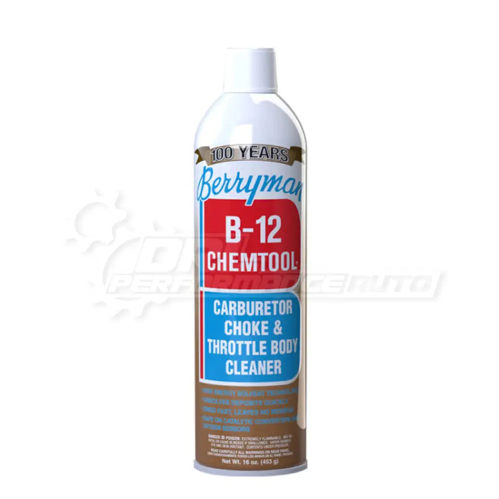 Berryman B-12 Chemtool Carburetor Choke & Throttle Body Cleaner 16 FL OZ Fuel Additive