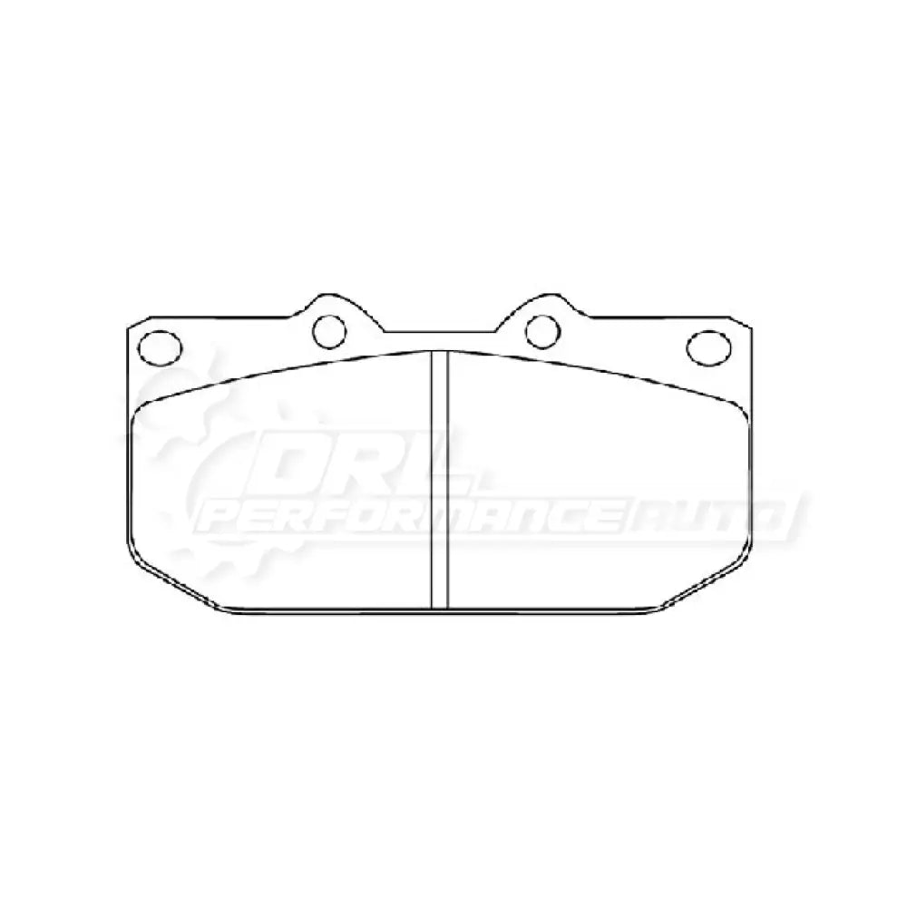 Gloc Brake Pad - Nissan 4 Piston R10 Front