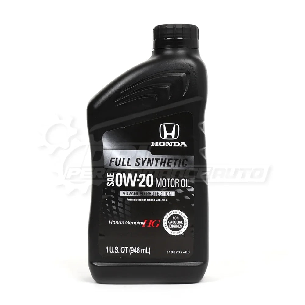 Honda 0w-20 Full Synthetic Quart - Synthetic Engine Oil