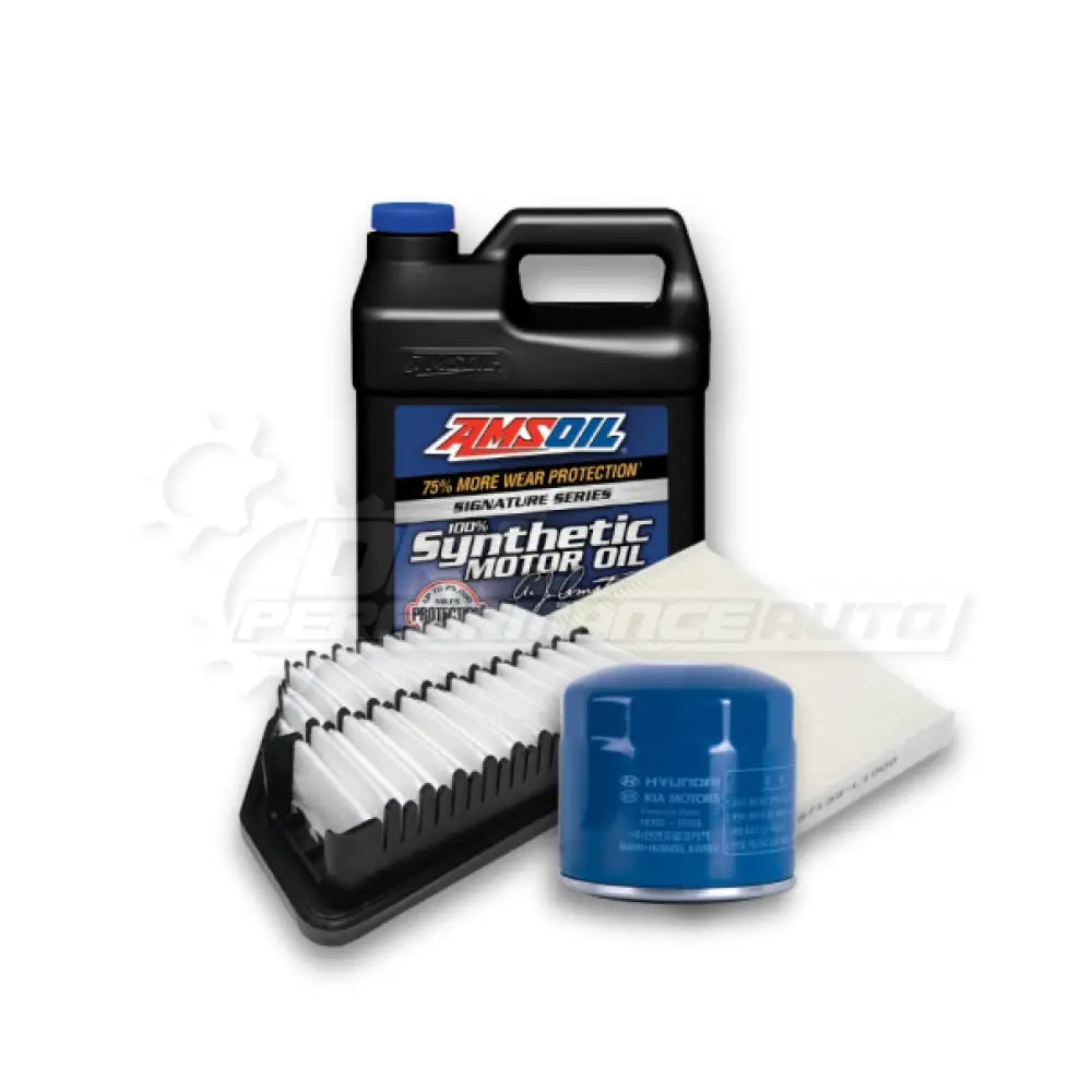 Hyundai Elantra 2010-14 Basic Service Kit Amsoil Signature Series 10w30 / Yes Please! Service Pack