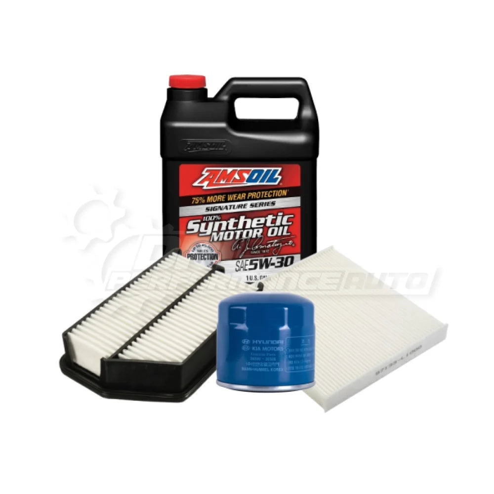 Kia Seltos (1.6) Basic Service Kit Amsoil Signature Series 5w-30 / Yes Please! Service Pack