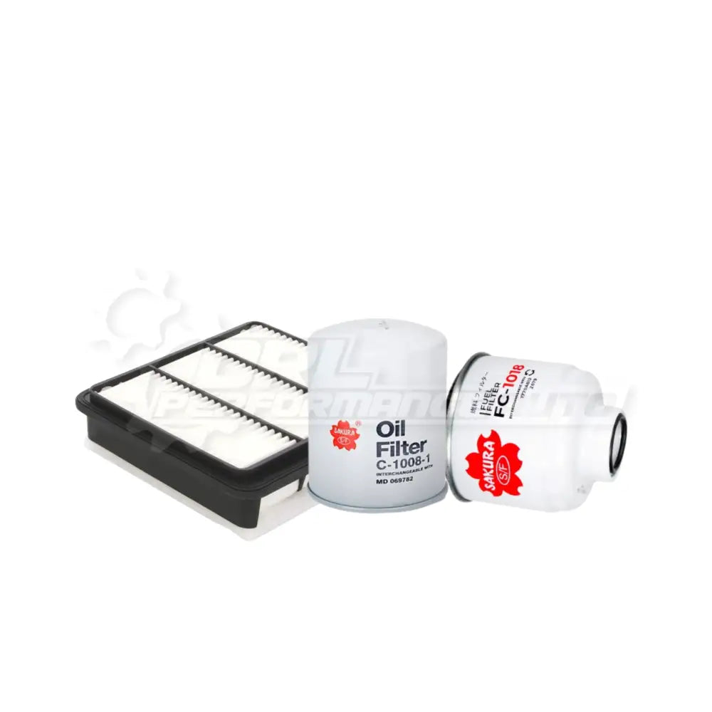 Mitsubishi Sportero / L200 (Kb4T) Filters Bundle Sakura Oil & Genuine Air No Thanks Service Pack