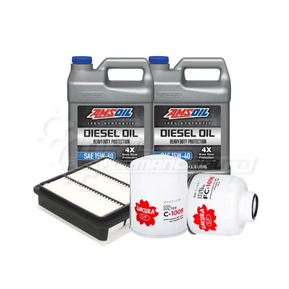 Mitsubishi Triton/L200 (Kb) Service Package Builder Sakura / Amsoil 15W40 Heavy Duty Full Synthetic