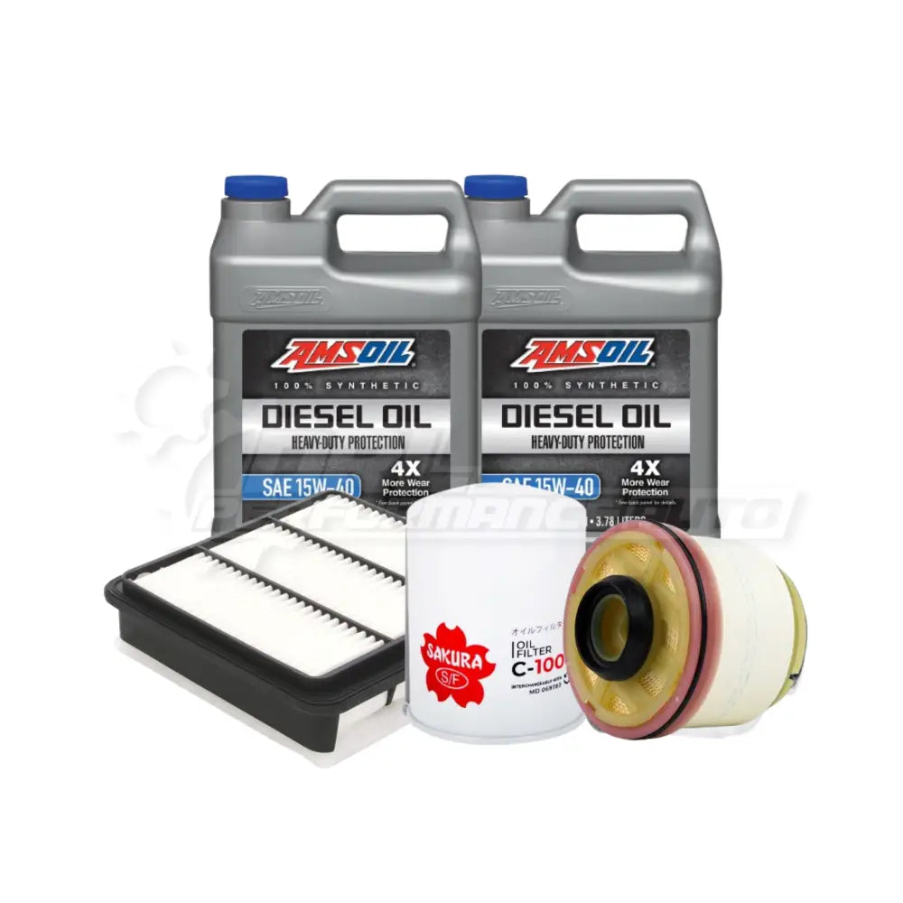 Mitsubishi Triton/L200 (Kl) Service Package Builder Sakura / Amsoil 15W40 Heavy Duty Full Synthetic