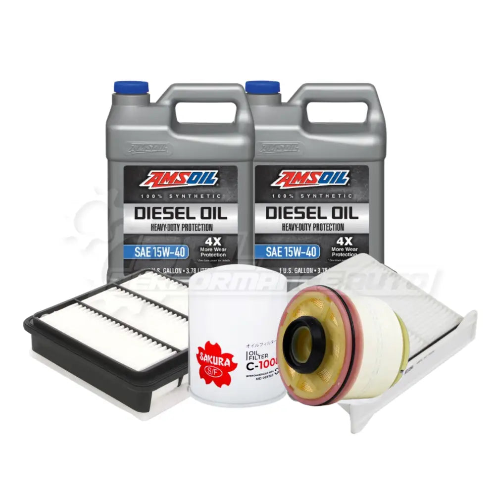Mitsubishi Triton/L200 (Kl) Service Package Builder Sakura / Amsoil 15W40 Heavy Duty Full Synthetic
