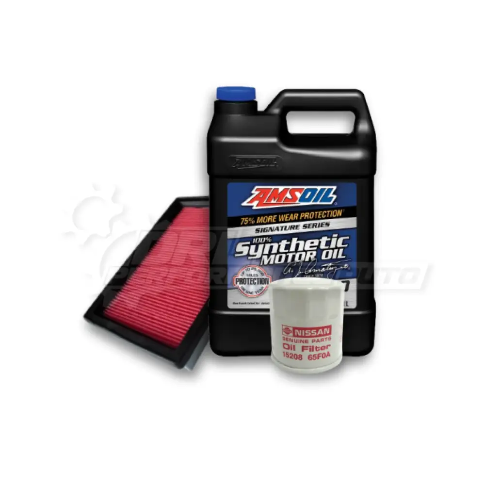 Nissan B17 (Mra8) Basic Service Package Genuine / Amsoil Signature Series 10W30 Full Synthetic No