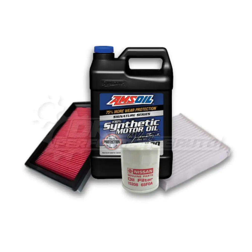 Nissan B17 (Mra8) Basic Service Package Genuine / Amsoil Signature Series 10W30 Full Synthetic Yes