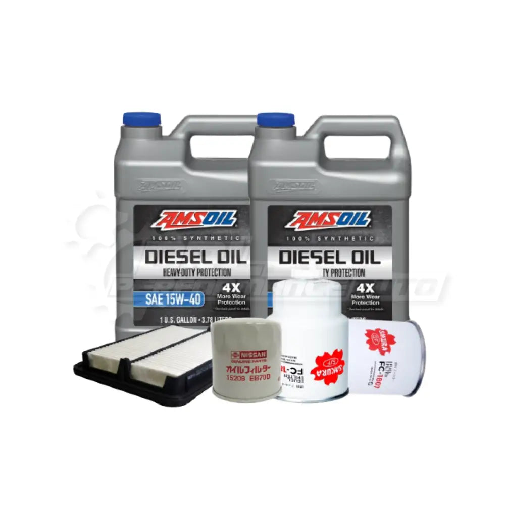 Nissan Navara/Frontier (D40) Service Package Builder Amsoil 15W40 Heavy Duty Full Synthetic /