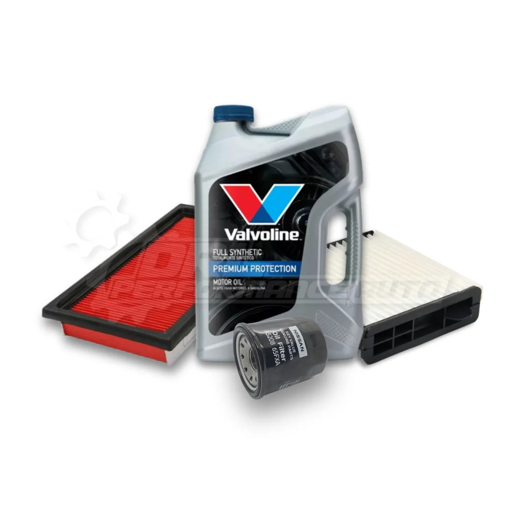 Nissan Tiida C11 Wingroad Y12 Silphy G11 Basic Service Kit - Vavloline Full Synthetic 10w-30 / Nissan Genuine / Yes