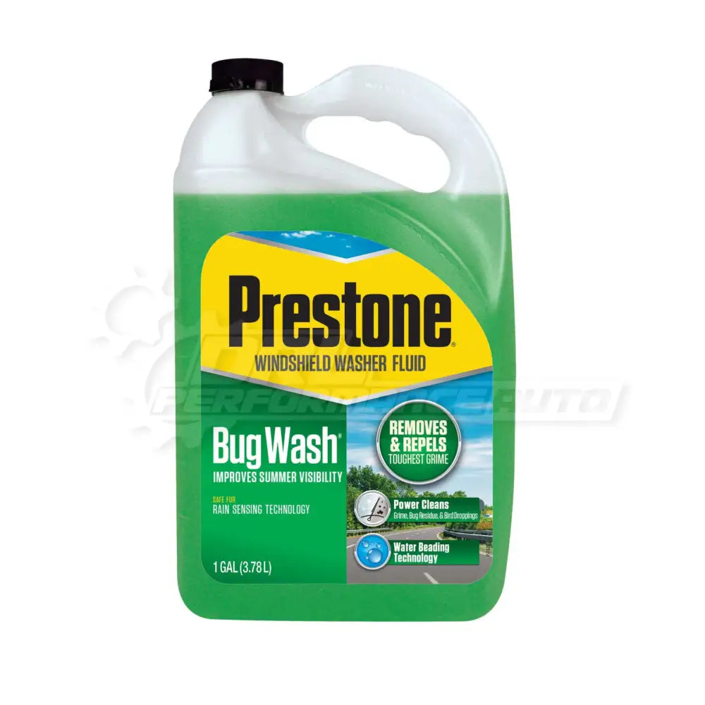 Prestone Bug Wash Windshield Washer Fluid 1 Gallon Washer Fluid
