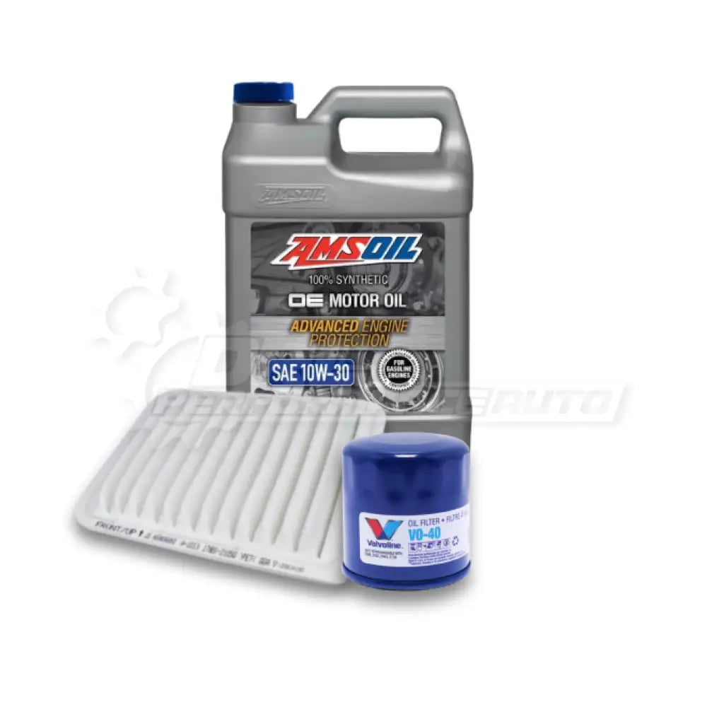 Toyota Corolla (NZE121) Basic Service Kit Aftermarket / Amsoil OE 10w30 / No Thanks Service Pack