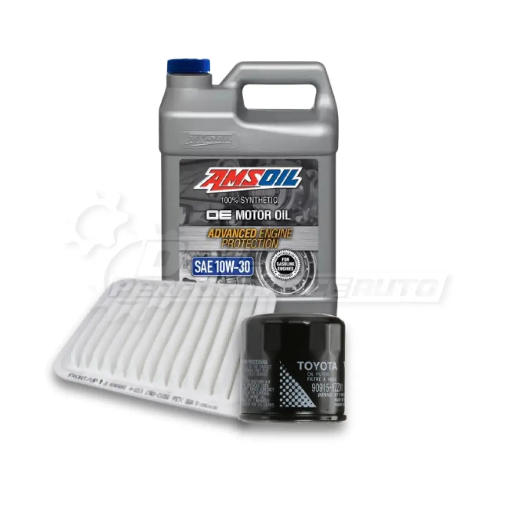 Toyota Corolla (NZE121) Basic Service Kit Genuine / Amsoil OE 10w30 / No Thanks Service Pack