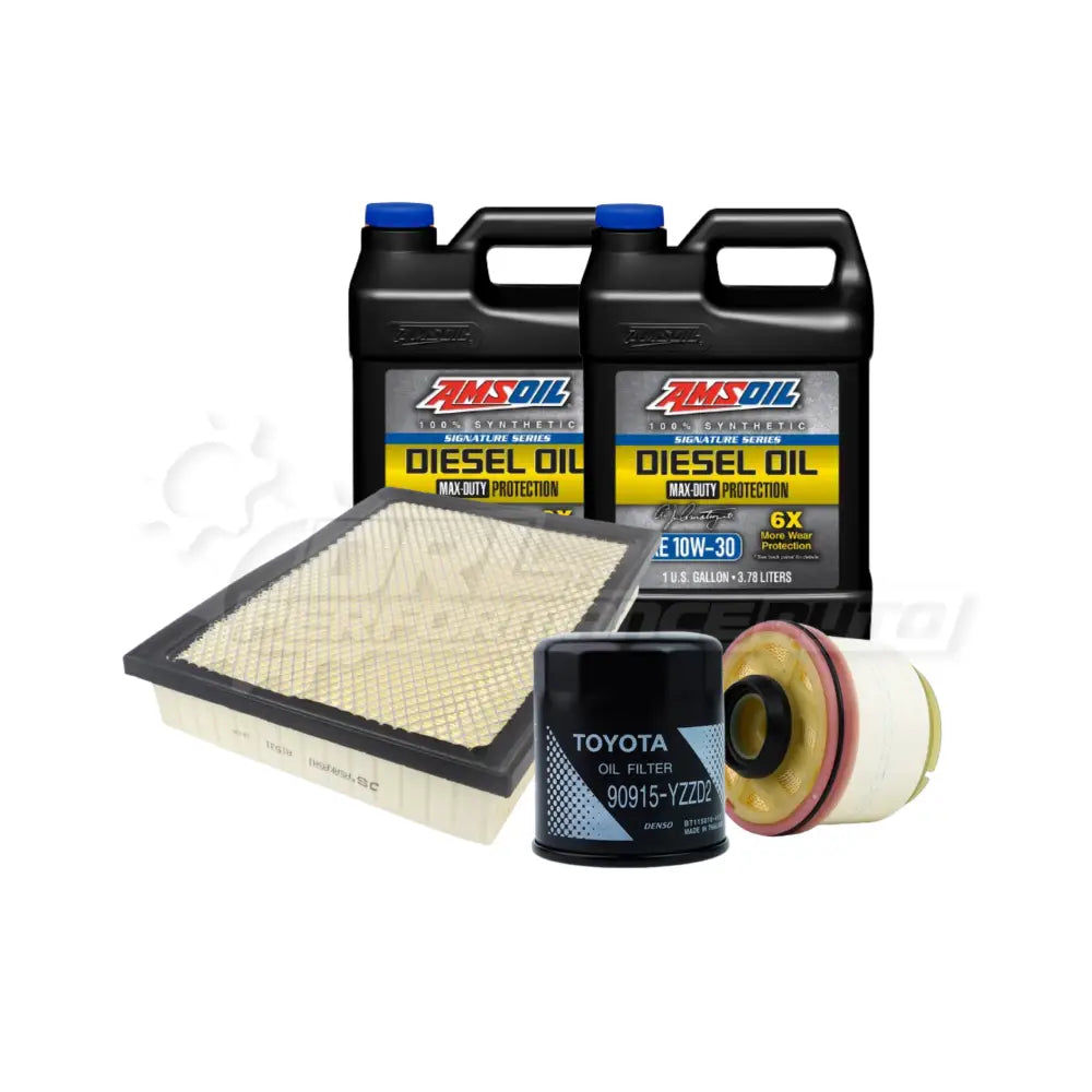 Toyota Hilux (Revo) Service Package Builder Genuine / Amsoil 10W30 Max Duty Full Synthetic No
