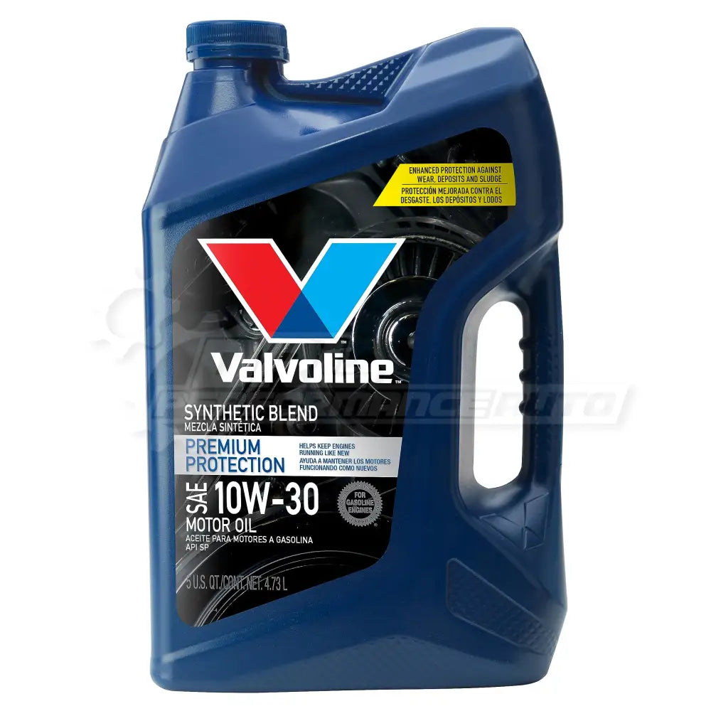 Valvoline Premium Protection Synthetic Blend Motor Oil 10w-30 Gallon