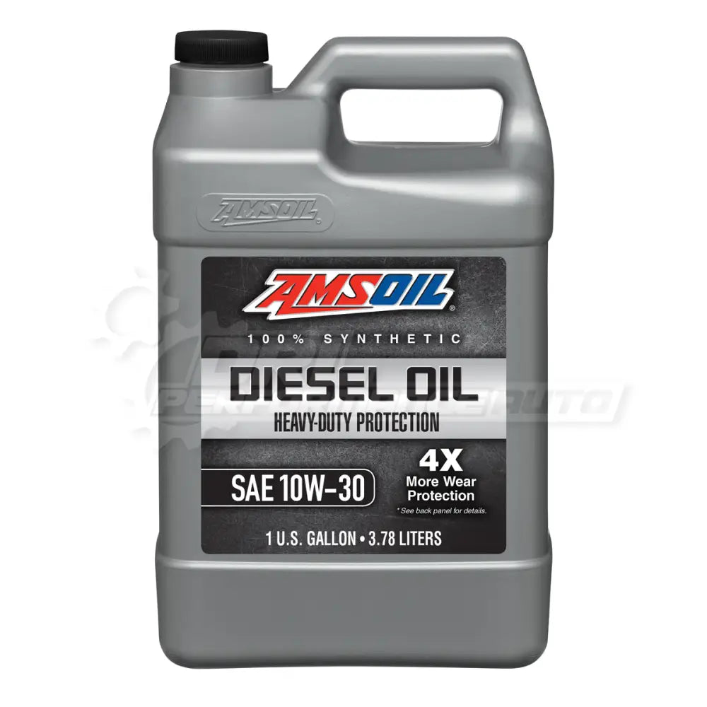 Amsoil 10W-30 Heavy-Duty 100% Synthetic Diesel Oil Gallon Engine