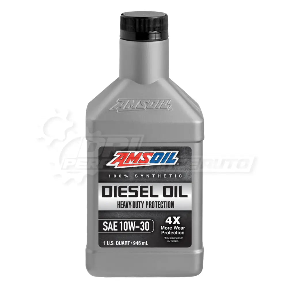 Amsoil 10W-30 Heavy-Duty 100% Synthetic Diesel Oil Quart Engine