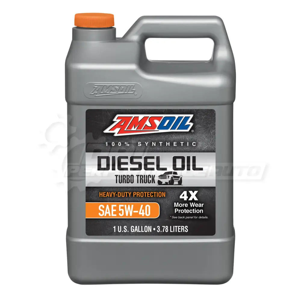 Amsoil 5W-40 Heavy-Duty 100% Synthetic Diesel Oil Gallon Engine