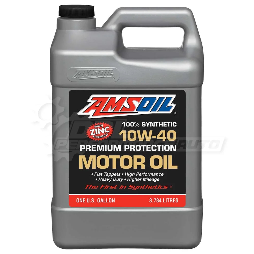 Amsoil Premium Protection 10w-40 100% Synthetic Motor Oil Gallon Diesel Engine Oil