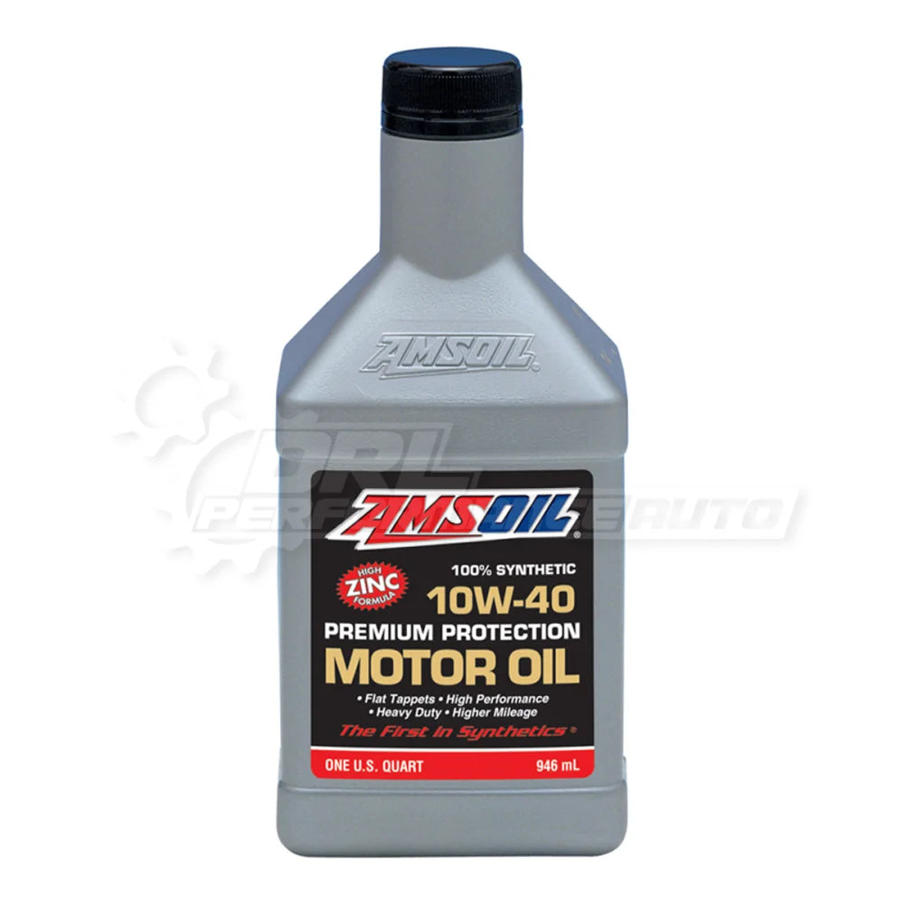 Amsoil Premium Protection 10w-40 100% Synthetic Motor Oil Quart Diesel Engine Oil