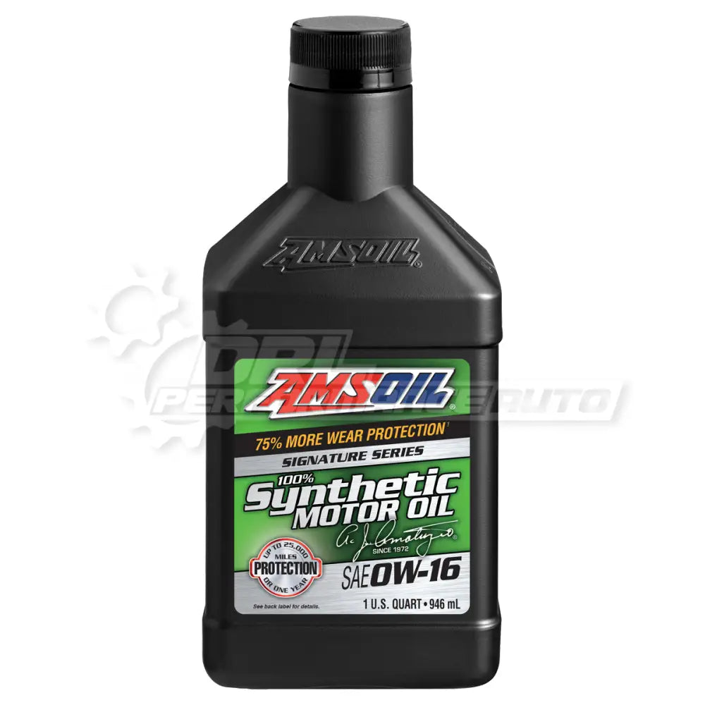 Amsoil Signature Series 0W-16 100% Synthetic Motor Oil Engine