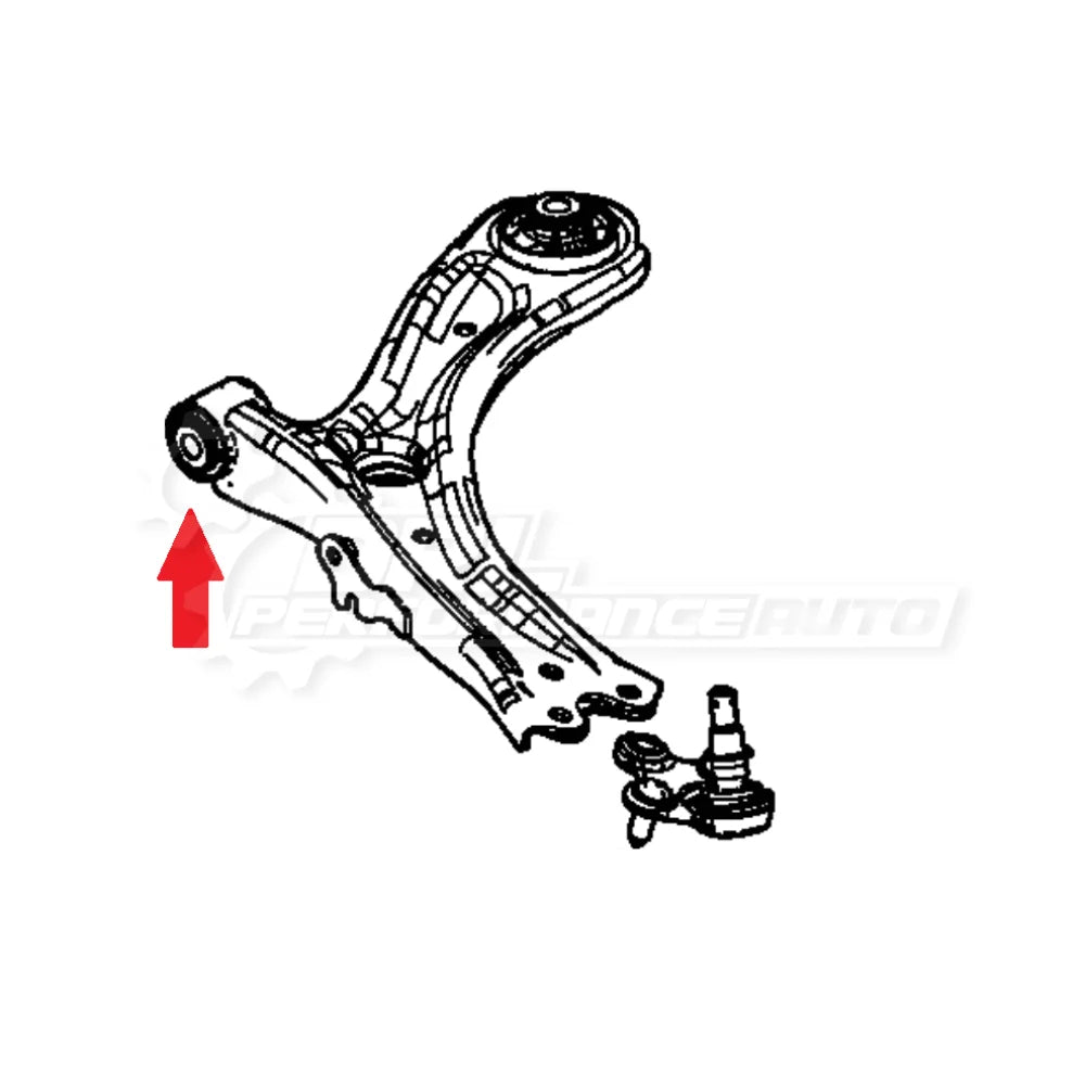 Febest Front Control Arm Small Bushing Honda Vezel Fit City Bushing