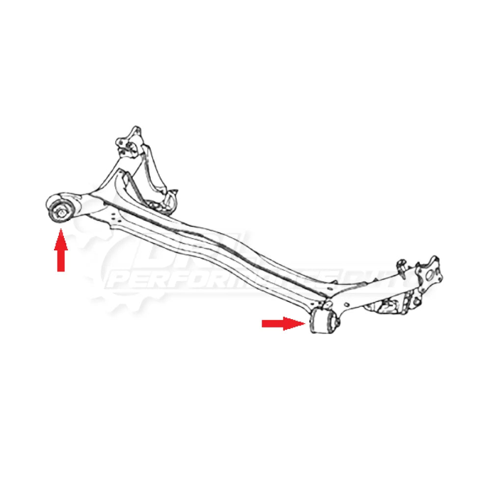 Febest Rear Banjo Bushing Set Honda Vezel Fit City Bushing