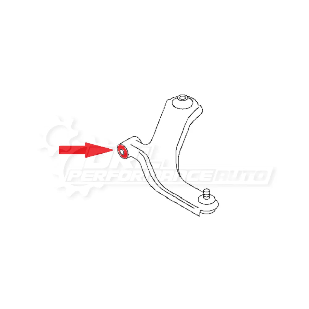Front Cradle Arm Small Bushing Tiida C11 Wingroad Y12 Note E11 Sentra B17 (Febest) Bushing