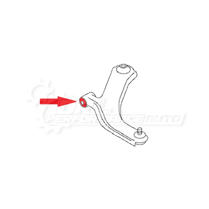 Front Cradle Arm Small Bushing Tiida C11 Wingroad Y12 Note E11 Sentra B17 (Febest) Bushing