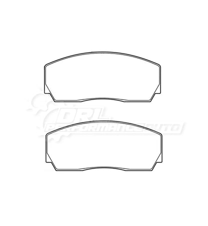 GLOC Brake Pad - AP Racing Calipers R16 Front Brake Pad