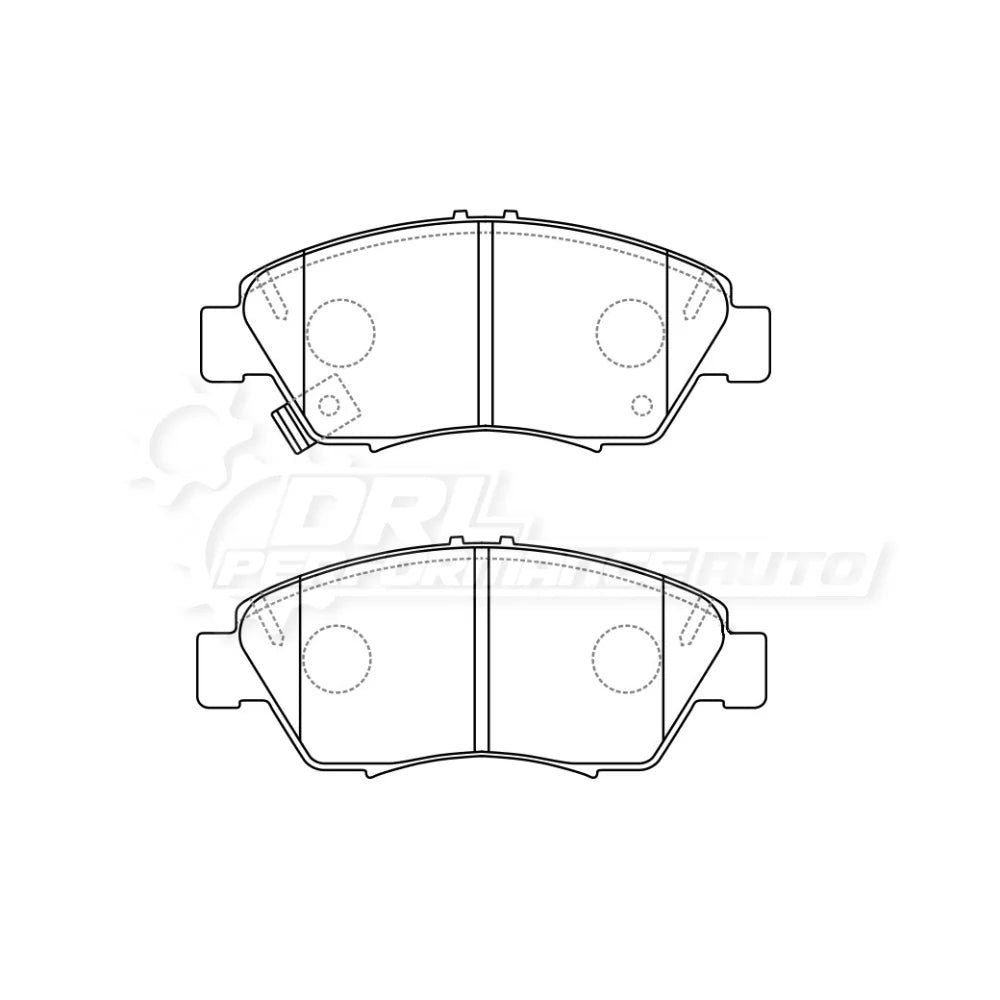 GLOC Brake Pad - Ek4 Civic SIR R10 Front Brake Pad