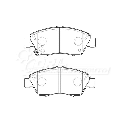 GLOC Brake Pad - Ek4 Civic SIR R10 Front Brake Pad