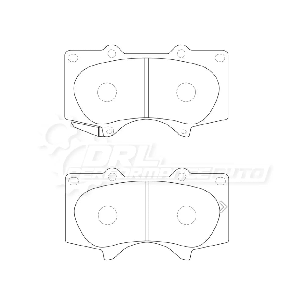 GLOC Brake Pad - Hilux GS-1 Front Brake Pad