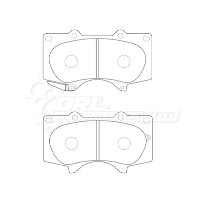 GLOC Brake Pad - Hilux GS-1 Front Brake Pad