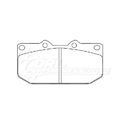 Gloc Brake Pad - Nissan 4 Piston R10 Front