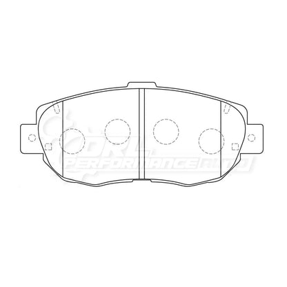 GLOC Brake Pad - Toyota Altezza / IS300 R10 Front - Brake Pad