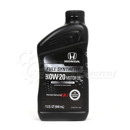 Honda 0w-20 Full Synthetic Quart - Synthetic Engine Oil