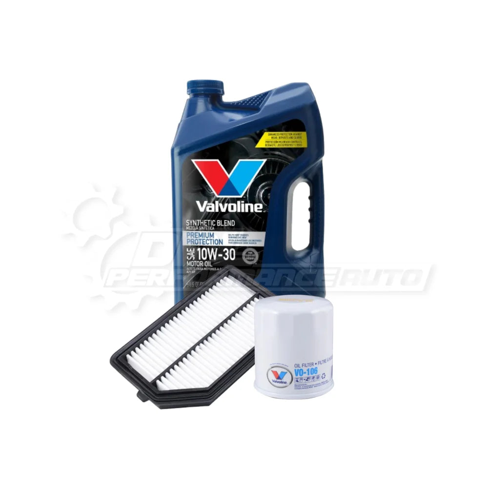 Honda City CNG Basic Service Kit Valvoline / Valvoline Premium Protection Blend 10w30 / No Thanks Service Pack