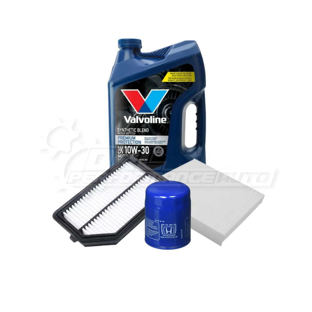 Honda City CNG Basic Service Kit Honda / Valvoline Premium Protection Blend 10w30 / Yes Please! Service Pack