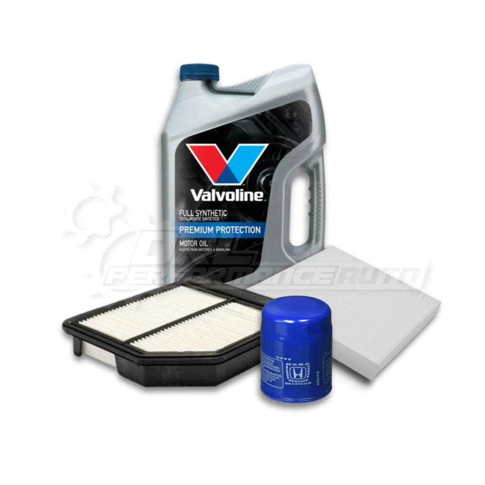 Honda Civic (FA1/2 FD1) R18A and R16 Basic Service Kit Genuine Honda / Valvoline Premium Protection Synthetic 10w30