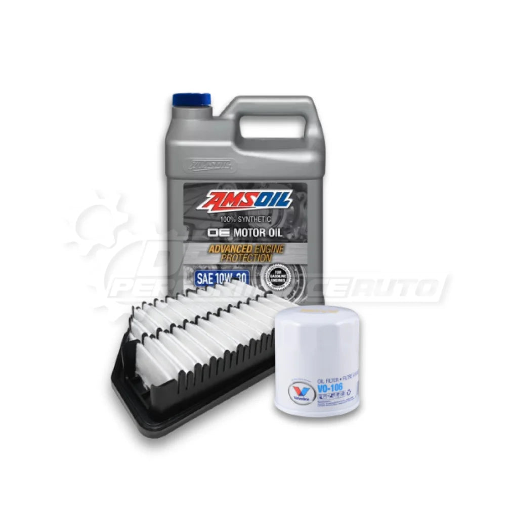 Hyundai Accent 2011-16 Basic Service Kit - Aftermarket / Amsoil OE 10w-30 / No Thanks - Service Pack