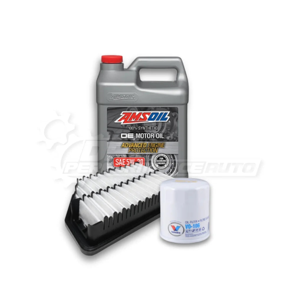 Hyundai Accent 2011-16 Basic Service Kit - Aftermarket / Amsoil OE 5w-30 / No Thanks - Service Pack
