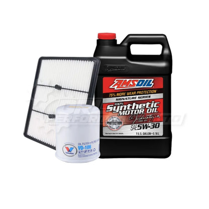 Hyundai Ioniq Hybrid Basic Service Kit - Amsoil Signature Series 5w-30 / Aftermarket / No Thanks - Service Pack