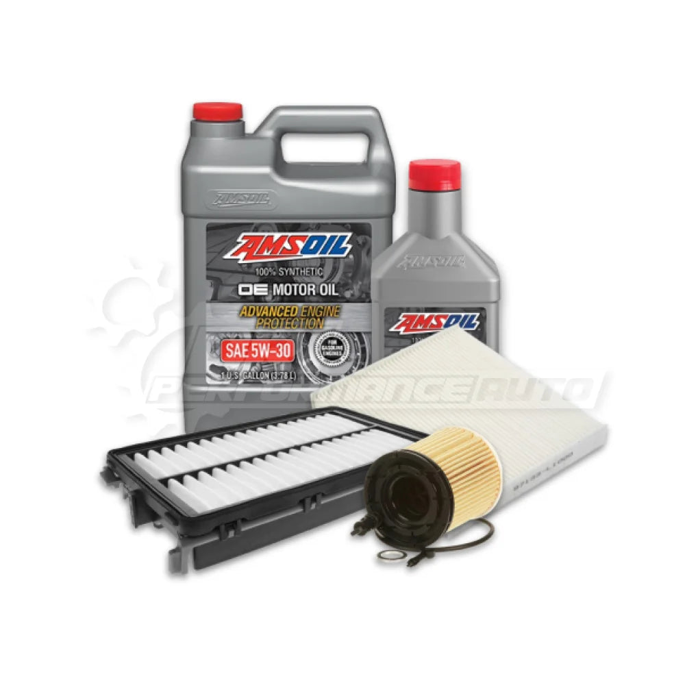 Kia Sportage 2022-24 Basic Service Kit - Genuine Kia / Amsoil OE 5w-30 / Yes Please! - Service Pack