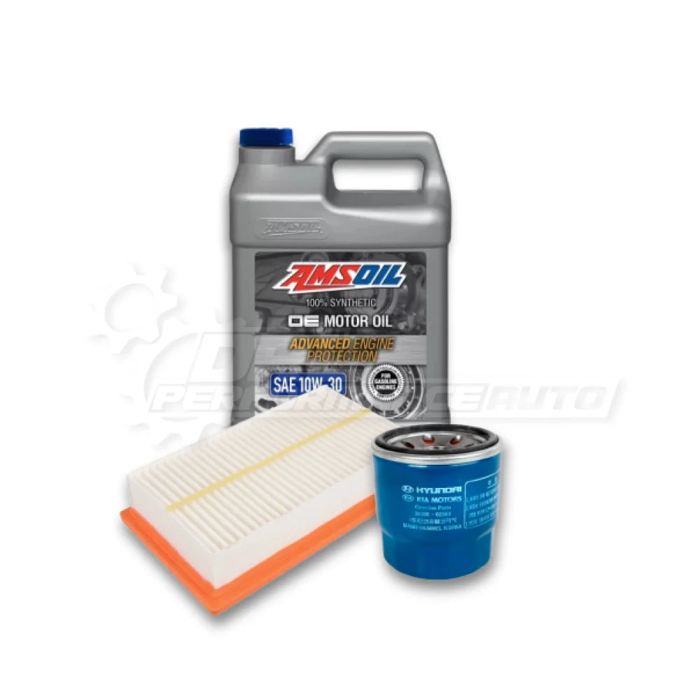 Kia Rio 2017-23 (1.4) Basic Service Kit Kia Genuine / Amsoil OE 10w30 / No Thanks Service Pack