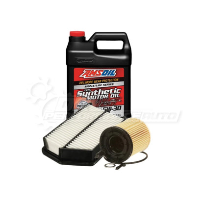 Kia Seltos (1.5) Basic Service Kit - Genuine Kia / Amsoil Signature Series 5w-30 / No Thanks - Service Pack