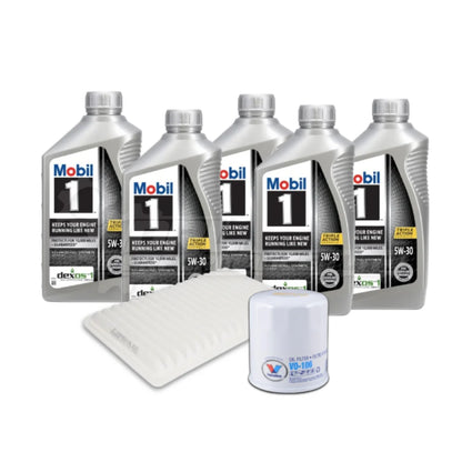 Mazda 3 2008-12 (1.6 Z6) Basic Service Kit - Aftermarket / Mobil 1 5w-30 Advanced Full Synthetic / No Thanks - Service