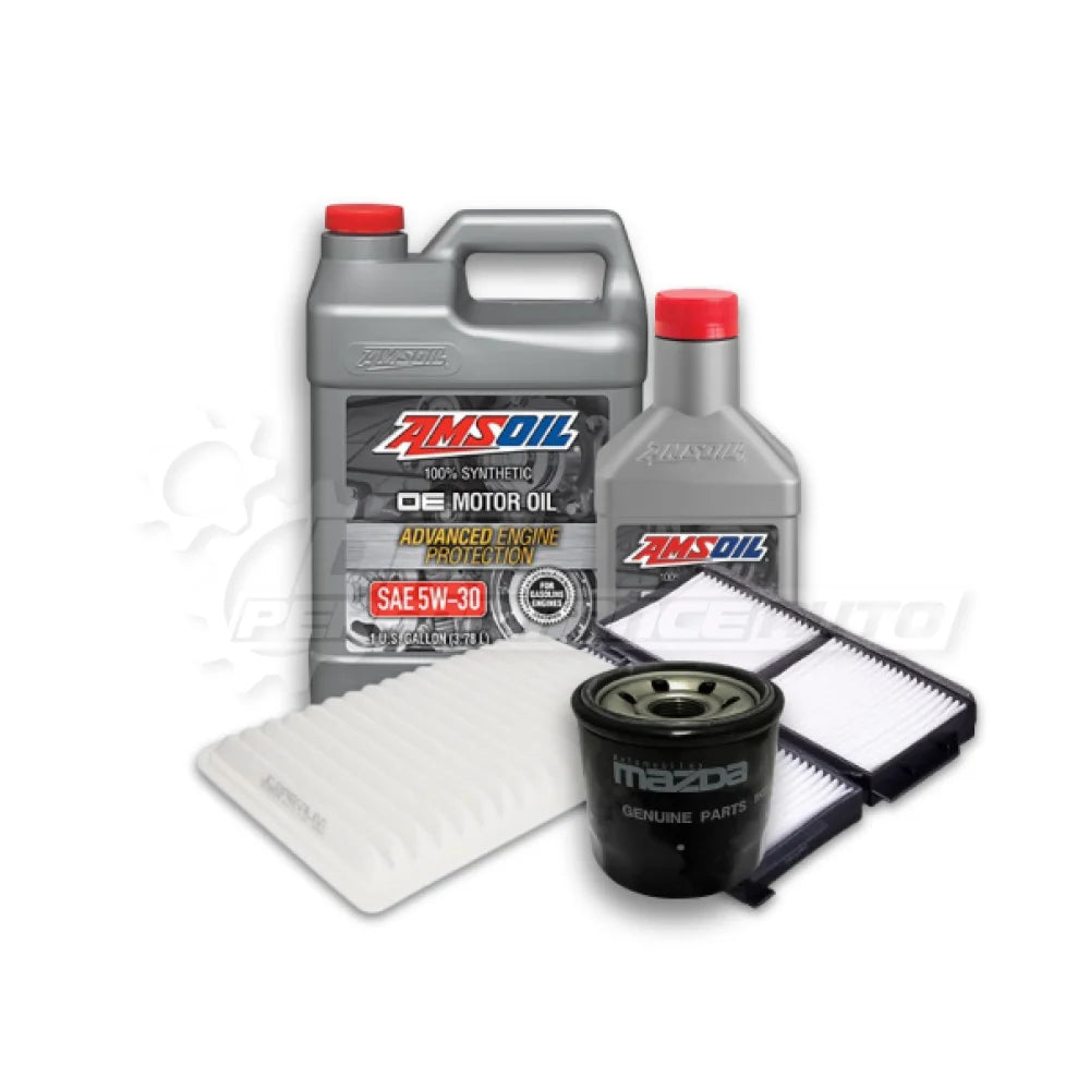 Mazda 3 2008-12 (1.6 Z6) Basic Service Kit - Genuine Mazda / Amsoil OE 5w-30 / Yes Please! - Service Pack