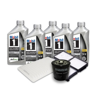 Mazda 3 2008-12 (1.6 Z6) Basic Service Kit - Genuine Mazda / Mobil 1 5w-30 Advanced Full Synthetic / Yes Please!
